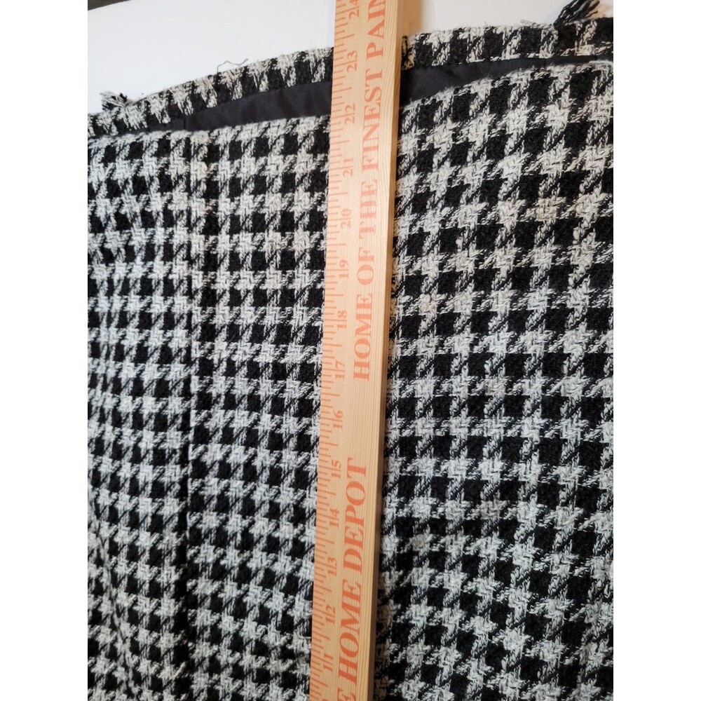 NWT Forever 21 Tweed Houndstooth Mini Dress with Fringe Detail - Picture 14 of 16